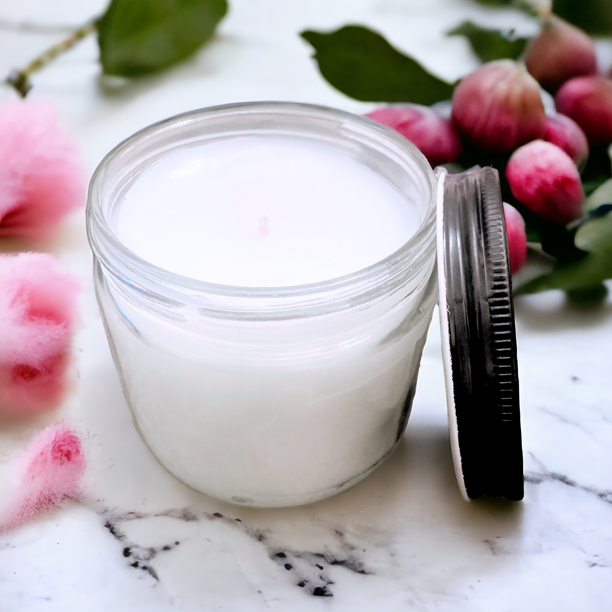 Indulge in the aroma of Grind, a candle that combines the sweet scents of berries, fig leaves, cotton candy, and caramel. Let the nostalgic, powdery tones uplift your senses and bring a sense of warmth and sweetness to any space. Surround yourself with this irresistible blend and feel your worries melt away.